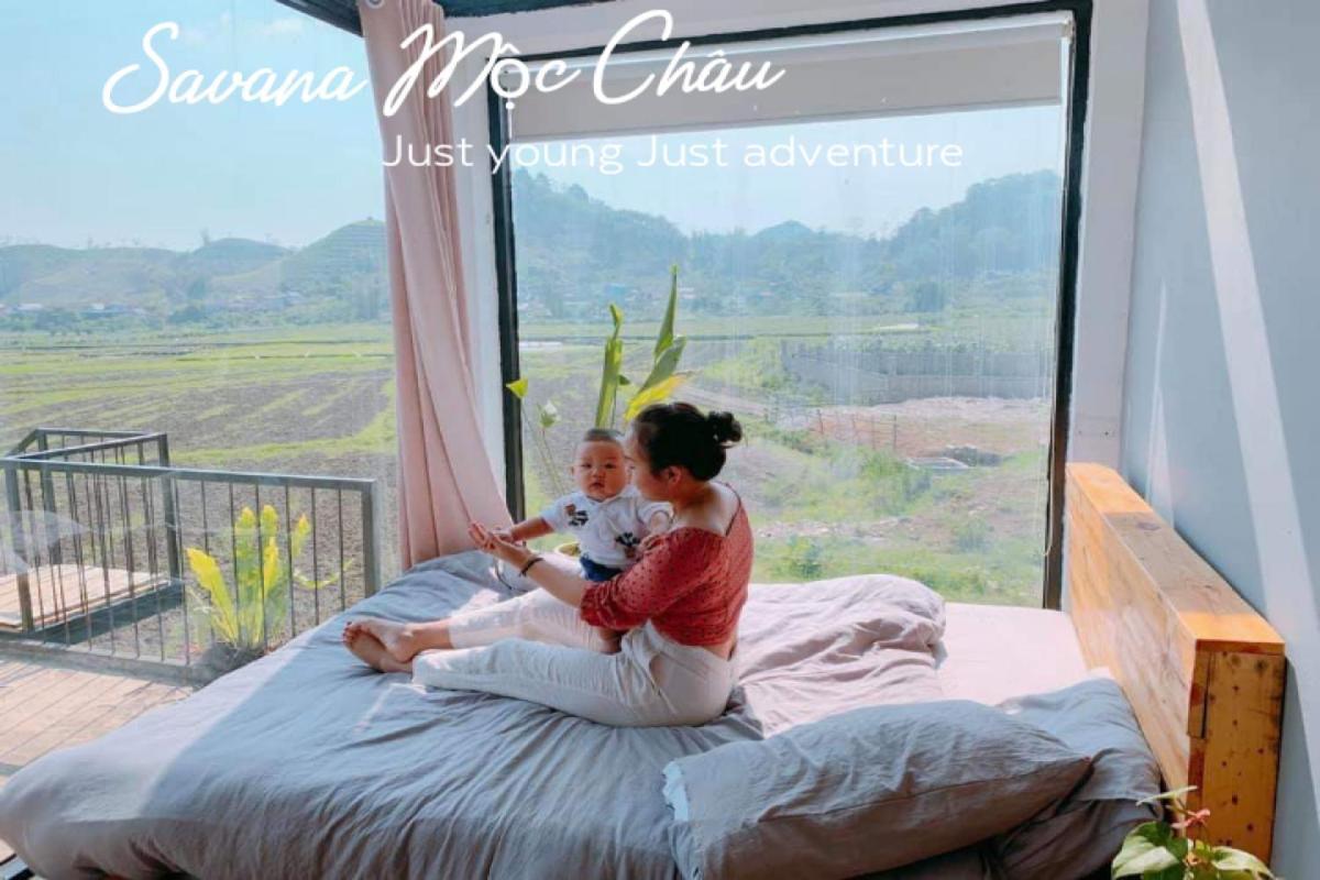 Bed and Breakfast Savana Moc Chau Exterior foto